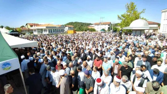 Şehit Kaymakam'ın babası son yolculuğuna uğurlandı