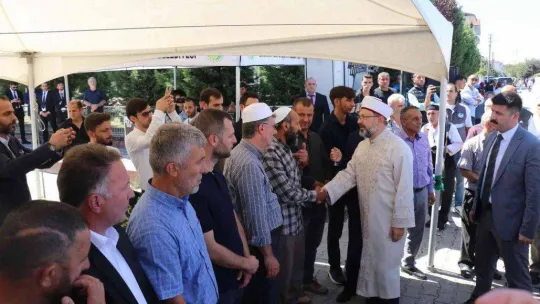 Şehit Kaymakam'ın babası son yolculuğuna uğurlandı