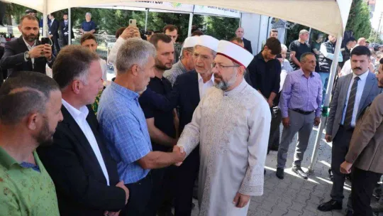 Şehit Kaymakam'ın babası son yolculuğuna uğurlandı