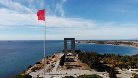 Şehitler Abidesi'nde Cumhuriyet'in 100'üncü yılı hazırlığı