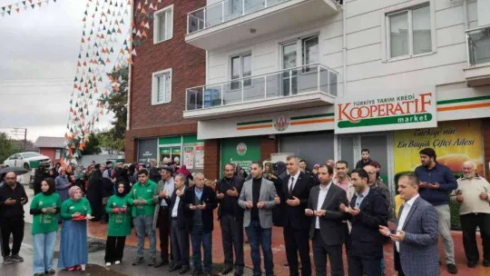 Şehitler'e Tarım Kredi Kooperatif Marketi açıldı