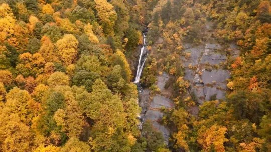 Şehrin içinde çağlayan güzellik