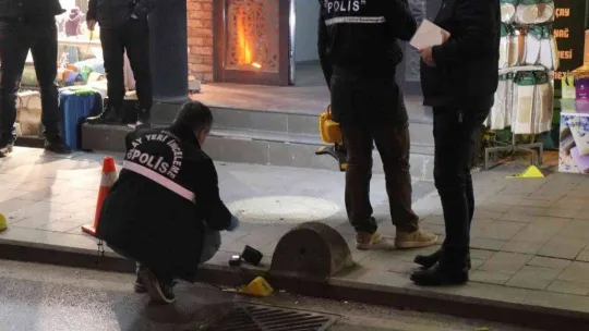 Şehrin ortasındaki silahlı kavgada 2 gözaltı