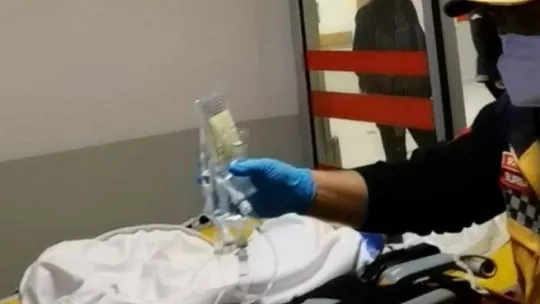 Sekiz aylık Hayreddin az daha sütten boğuluyordu