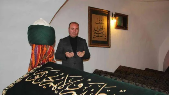 Şeyh Edebali Türbesi'ni 2022 yılında 1 milyon kişi ziyaret etti