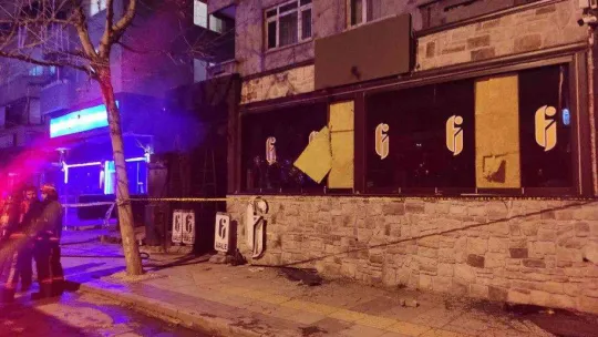 Silahlı çatışmanın çıktığı eğlence mekanında kundaklama iddiası