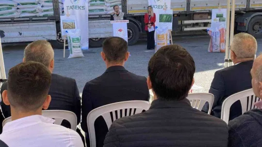 Şile'de çiftçilere tohum desteği