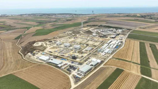 Silivri Doğal Gaz Depolama Tesisi yeni kapasitesiyle 16 Aralık'ta Cumhurbaşkanı Erdoğan tarafından açılacak