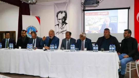 Silpagar, Çiftlik Mahallesi sakinleriyle buluştu