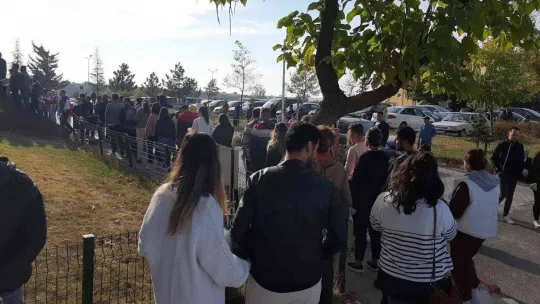 Sınava geç kalan adayın imdadına Yunus ekipleri yetişti