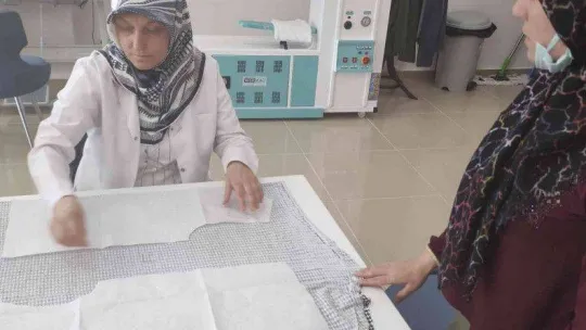 Sincan Belediyesinden kadınlara sepetçilik ve dikiş eğitimi
