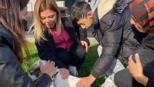 Sincan'daki hayvan Sevgi Bahçesi'ni 1410 öğrenci ziyaret etti