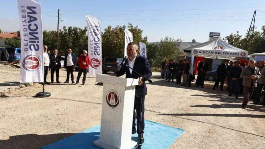 Sincan Yenikayı Köy Konağı'nın temeli atıldı