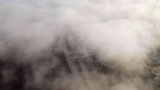 Sındırgı'da Beyaz büyü kartpostallık görüntüler oluşturdu