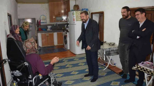 Sındırgı'da engel yok, destek var