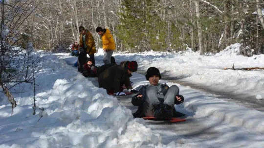 Sındırgı'da öğrenciler ara tatili Ulus'ta geçirdi