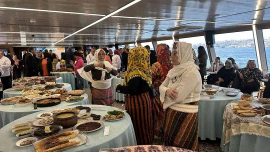 Sinop lezzetleri İstanbul Boğazı'nda yarıştı