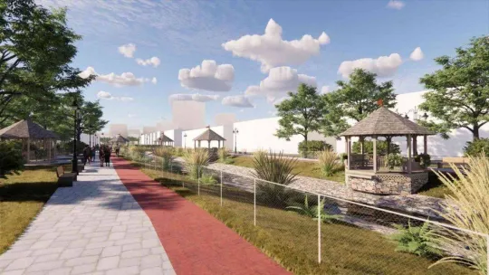 Sırasöğütler Deresi'nin çehresini değiştiren proje