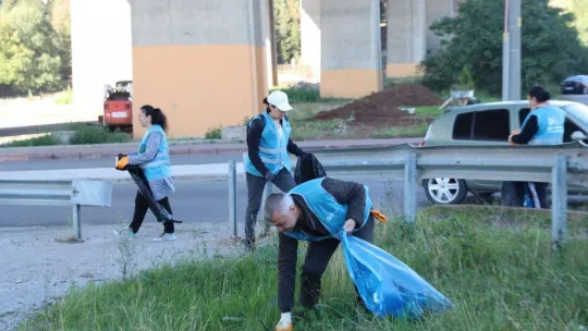 Şirintepe'deki atıklar geri dönüşüme kazandırıldı