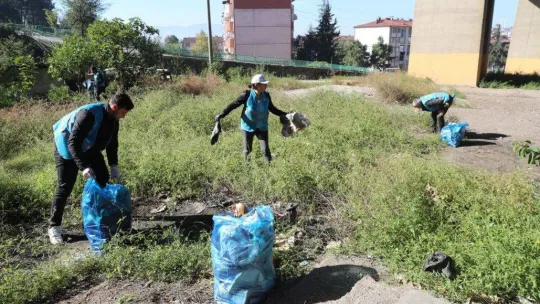 Şirintepe'deki atıklar geri dönüşüme kazandırıldı