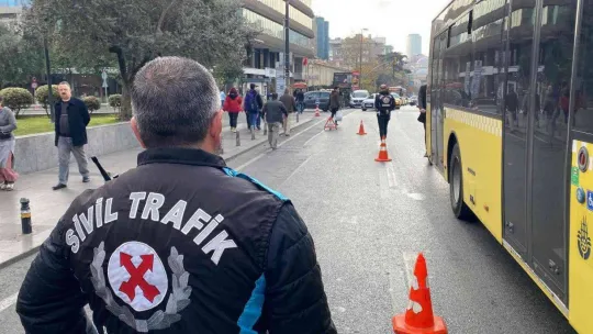 Şişli'de ticari taksi denetimi