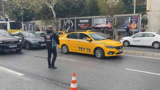 Şişli'de ticari taksi denetimi