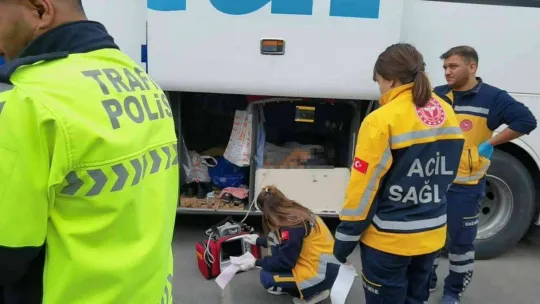 Şoför, otobüsün bagajında ölü bulundu