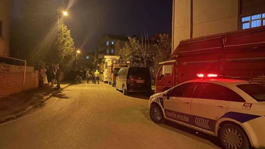 Sokağa süratli girdi, park halindeki kamyona çarptı: 2 yaralı