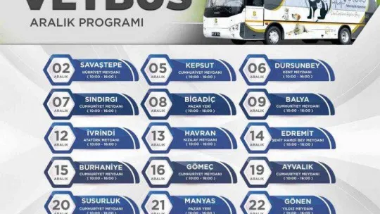 Sokak hayvanları VETBÜS'e emanet