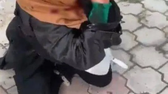 Sokak ortasında dehşeti yaşayan kadın: 'Ölmek istemiyorum'