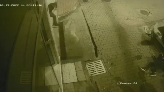 Sokak ortasındaki dehşet saniye saniye kamerada