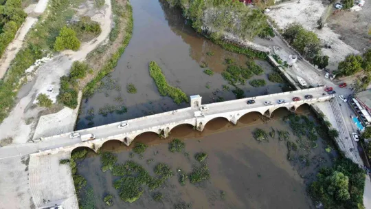 Son yağışlar Tunca Nehri'ne can suyu oldu