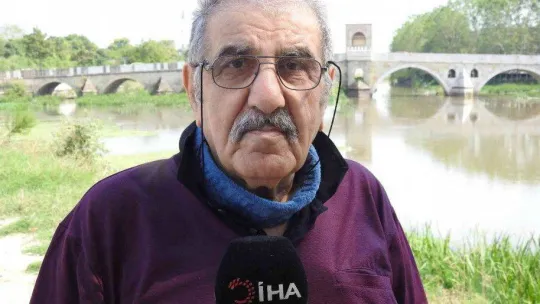 Son yağışlar Tunca Nehri'ne can suyu oldu