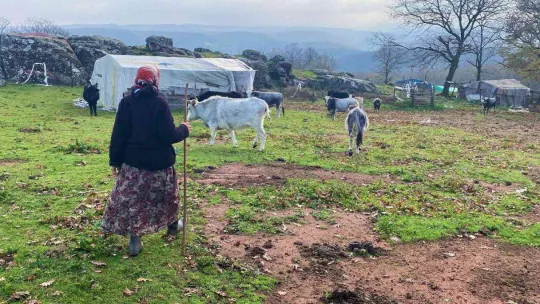 Son Yörükler kendi elleriyle yaptıkları evi yine elleriyle yıkıyor