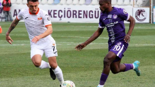 Spor Toto 1. Lig: Ankara Keçiörengücü: 1  - Adanaspor: 0