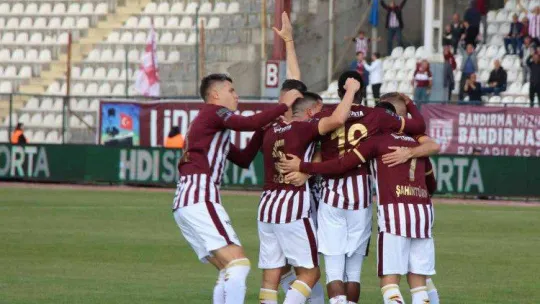 Spor Toto 1. Lig: Bandırmaspor: 2 - Manisa Futbol Kulübü: 1