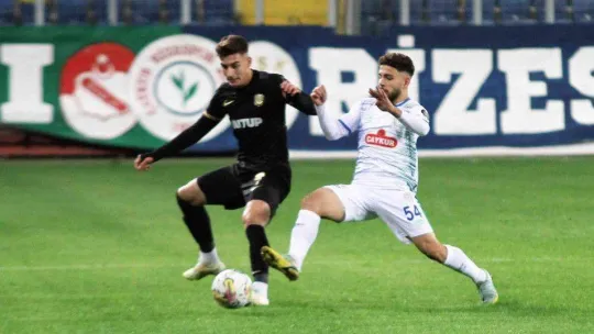 Spor Toto 1. Lig: Gençlerbirliği: 1 - Çaykur Rizespor: 3