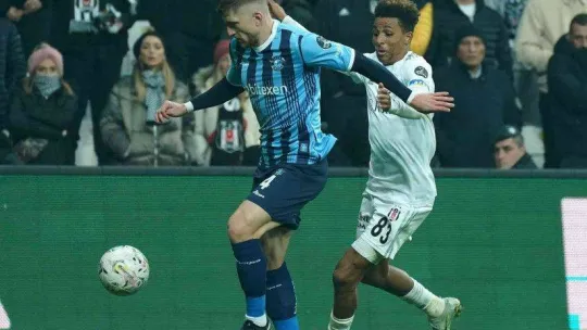 Spor Toto Süper Lig: Beşiktaş: 1 - Adana Demirspor: 0 (Maç sonucu)