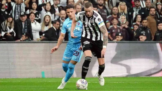 Spor Toto Süper Lig: Beşiktaş: 2 - Trabzonspor: 2 (Maç sonucu)