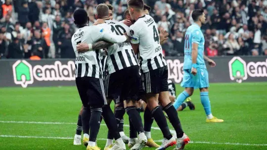 Spor Toto Süper Lig: Beşiktaş: 2 - Trabzonspor: 2 (Maç sonucu)