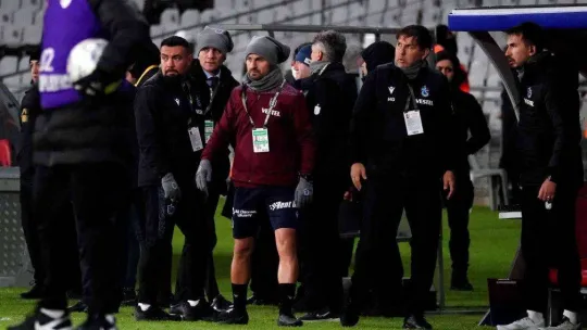 Spor Toto Süper Lig: Fatih Karagümrük: 2 - Trabzonspor: 1 (İlk yarı)