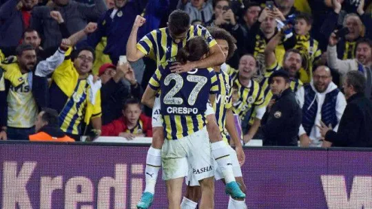 Spor Toto Süper Lig: Fenerbahçe: 1 - Medipol Başakşehir: 0 (Maç sonucu)