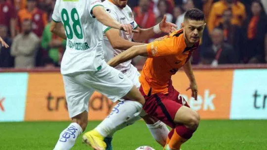 Spor Toto Süper Lig: Galatasaray: 1 - Corendon Alanyaspor: 0 (Maç devam ediyor)