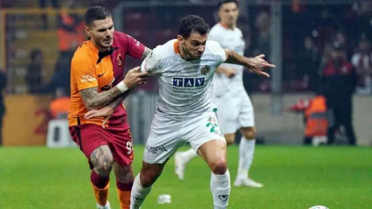 Spor Toto Süper Lig: Galatasaray: 2 - Corendon Alanyaspor: 2 (Maç sonucu)
