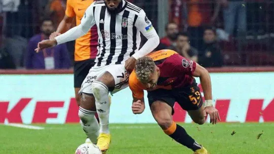 Spor Toto Süper Lig: Galatasaray: 1 - Beşiktaş: 1 (İlk yarı)