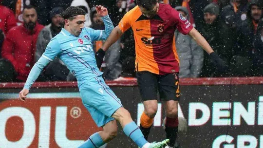 Spor Toto Süper Lig: Galatasaray: 2 - Trabzonspor: 1 (Maç sonucu)