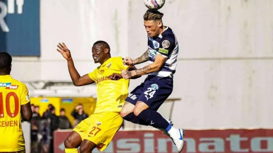 Spor Toto Süper Lig: Kasımpaşa: 0 - Kayserispor: 1 (İlk yarı)