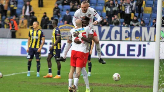 Spor Toto Süper Lig: MKE Ankaragücü: 0 - Gaziantep FK: 2 (Maç sonucu)