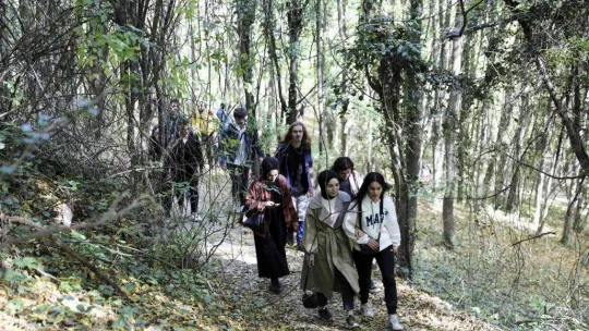 SUBÜ'nün doğa tutkunları Doğançay'da yürüdü