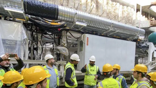 SUBÜ öğrencileri bölümlerine ait işleri yerinde görüyor